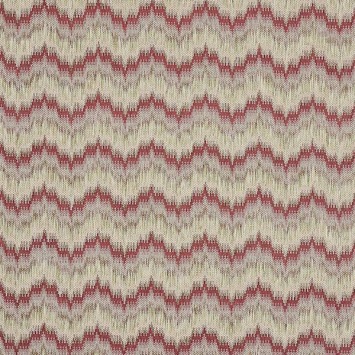 Colefax & Fowler Tremaine Red/Green F4982-01 – detail van de stof