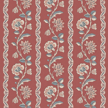 Nina Campbell Dauphine Bertin Red / Blue NCF4625-01