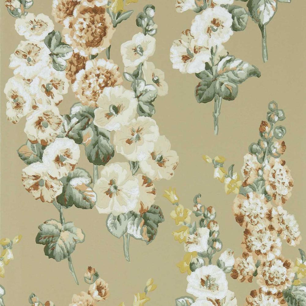 Hollyhocks