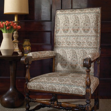 Thibaut - Savile - Emalin Paisley - Powder - W711331