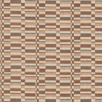 Mulberry Home Bruton Check Nutmeg FD854.A125 fabric pattern detail