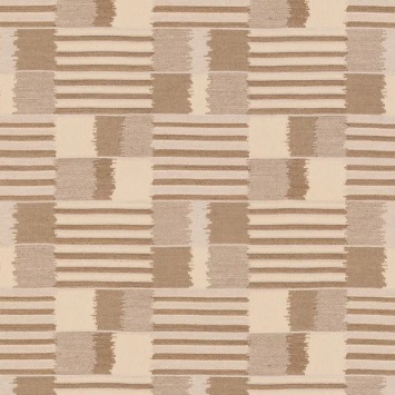 Mulberry Home Somerset Check Nutmeg FD855.A125 fabric pattern detail