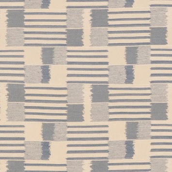 Mulberry Home Somerset Check Blue FD855.H101 fabric pattern detail