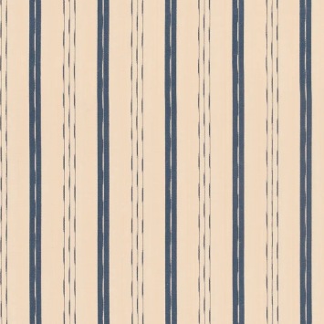 Mulberry Home Awning Stripe Indigo FD859.H10 fabric pattern detail