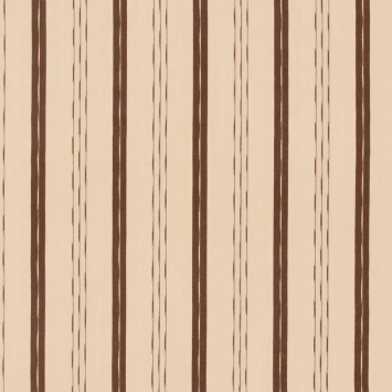 Mulberry Home Awning Stripe Espresso FD859.K74 fabric pattern detail
