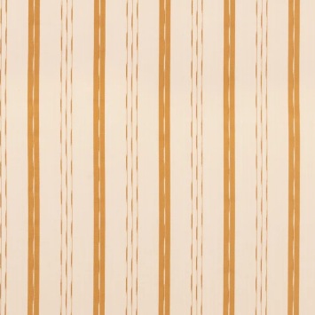 Mulberry Home Awning Stripe Ochre FD859.T128 fabric pattern detail