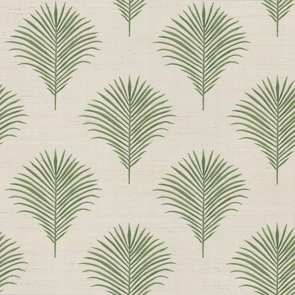 Spot Leaf Grasscloth