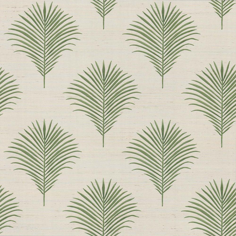 Spot Leaf Grasscloth