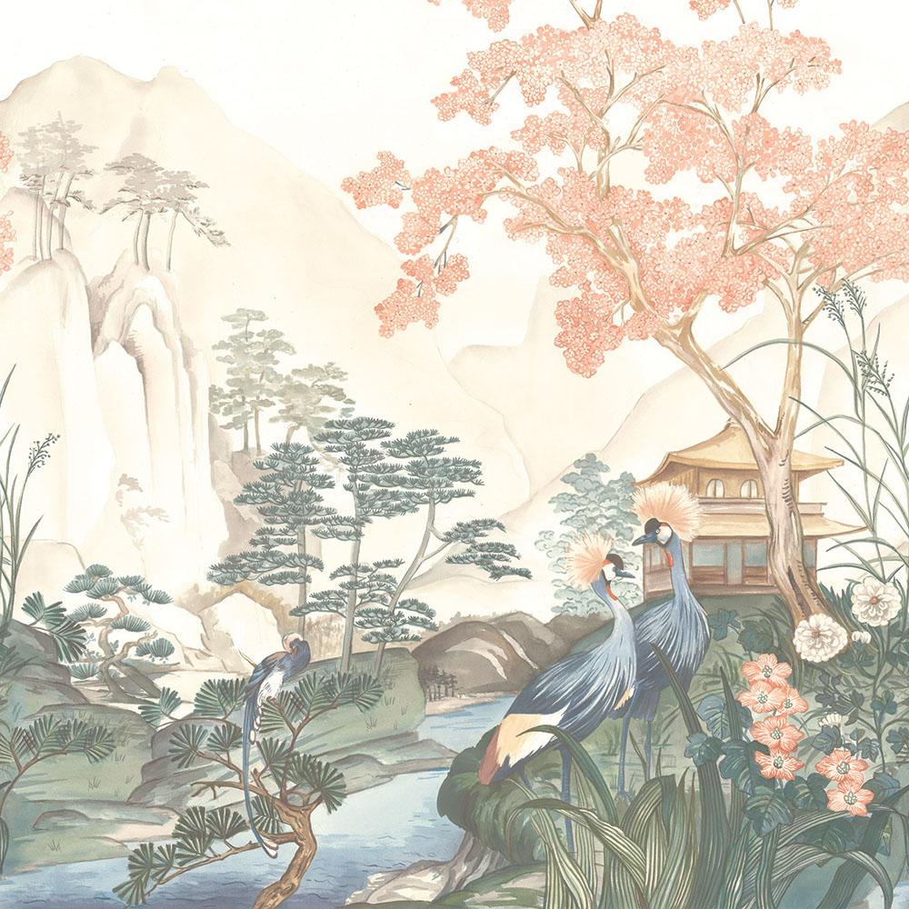 River Crane Mural