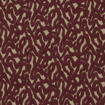 Iliv Arlisse Burgundy – detail van het stofpatroon