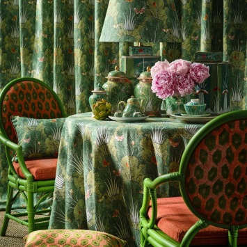 Jim Thompson Crystal Drop - Oriental Odyssey II Velvets - sfeerfoto 4