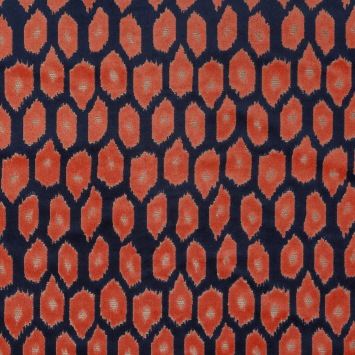 Jim Thompson Crystal Drop Terracotta JT014035006 - Oriental Odyssey II Velvets fabrics stoffen