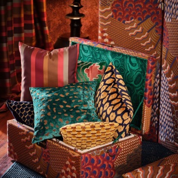 Jim Thompson Petal Dust - Oriental Odyssey II Velvets - sfeerfoto 5