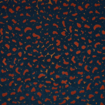 Jim Thompson Petal Dust Navy JT014044003 - Oriental Odyssey II Velvets fabrics stoffen