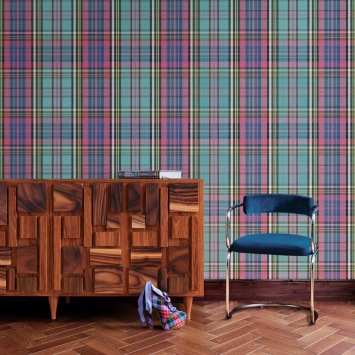 Cole & Son MacAndreas Tartan sfeerfoto