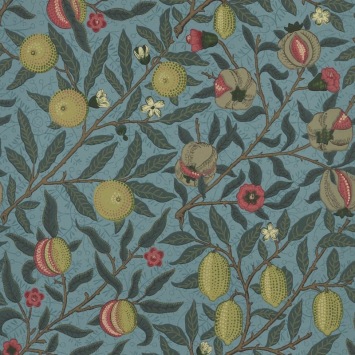 Morris & Co Fruit Woad behangpatroon MOW0167-02