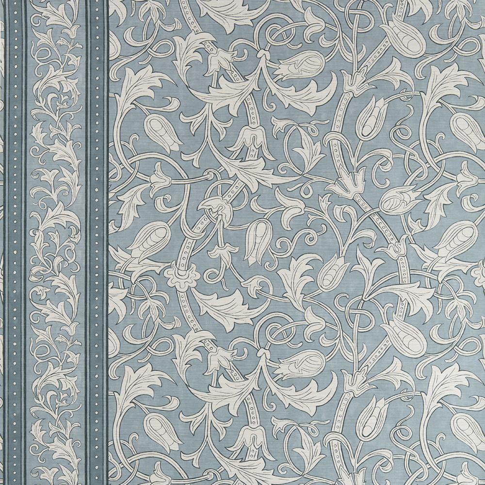 Etched Scrolling Tulip