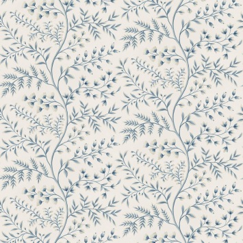 Nina Campbell Lamballe Blue / Ivory NCW4630-06