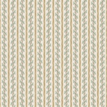 Nina Campbell Odile Ochre / Sage NCW4631-04