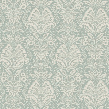 Nina Campbell Bourton Damask Aqua NCW4635-05