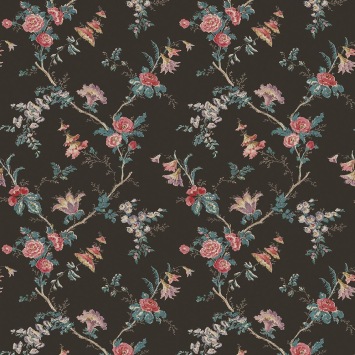 Nina Campbell Boscobel Chocolate / Rose NCW4637-04