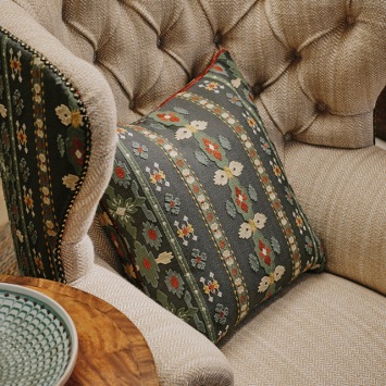 Colefax & Fowler Pembury – sfeerfoto, afgebeelde kleur Slate