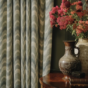 Colefax & Fowler Kemerton – sfeerfoto, afgebeelde kleur Forest Green
