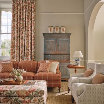 Colefax & Fowler Pendine – sfeerfoto, afgebeelde kleur Red/Forest