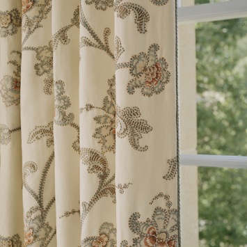 Colefax & Fowler Genevieve – sfeerfoto, afgebeelde kleur Aqua/Beige