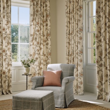 Colefax & Fowler Genevieve – sfeerfoto, afgebeelde kleur Aqua/Beige
