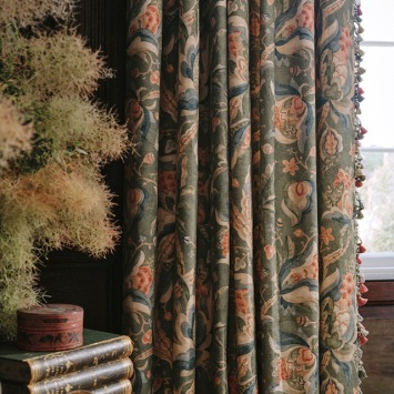 Colefax & Fowler Orlando – sfeerfoto, afgebeelde kleur Olive Green