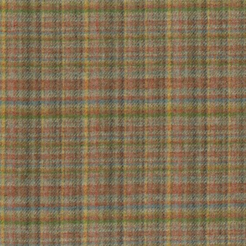 Osborne & Little Rannoch Wools Brae F8143-01 Coral stof