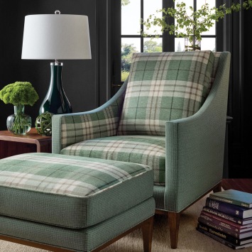 Thibaut - Savile - Percival Plaid - Sienna - W711330