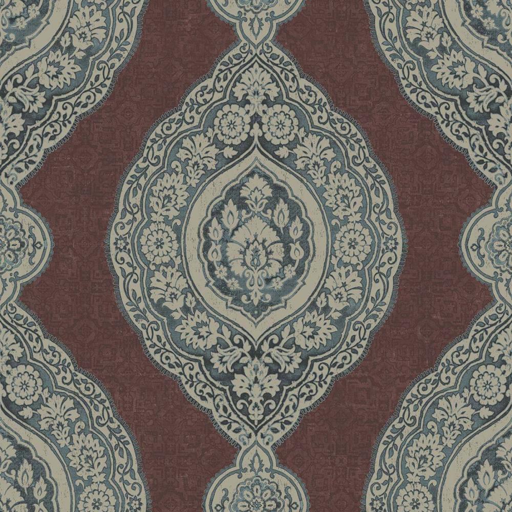 Oval Medallion Stripe