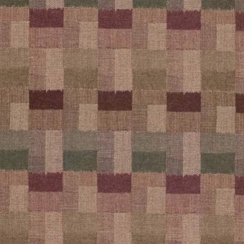 Sanderson Highgrove Wools Tavistone Wool Madder/Yew Green SAF0543-01 - stofpatroon