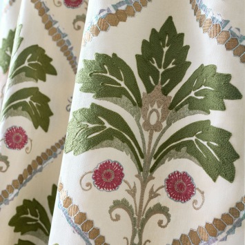 Kendall Damask Embroidery