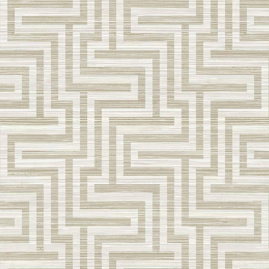 Grasscloth Greek Key